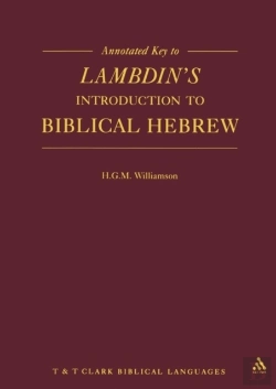 Bertrand.pt - Annotated Key To Lambdin'S Introduction To Biblical Hebrew