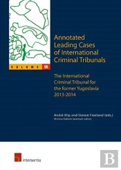 Annotated Leading Cases Of International Criminal Tribunals - Volume 56