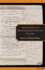 Annotation In Eighteenth-Century Poetry