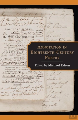 Bertrand.pt - Annotation In Eighteenth-Century Poetry