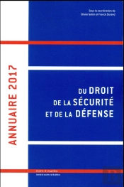 Annuaire 2017 Du Droit De La Securite Et De La Defense