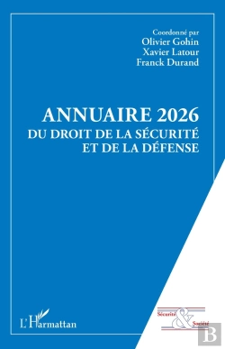 Bertrand.pt - Annuaire 2026 Du Droit De La Sécurité Et De La Défense