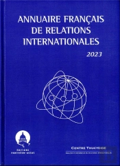 Annuaire Francais De Relations Internationales 2023 - Vol24
