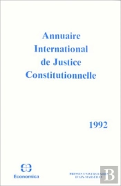 Annuaire Internationale De Justice Constitutionelle 1992