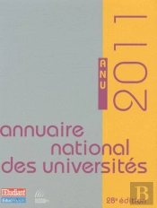 Annuaire National Des Universités (Édition 2011)