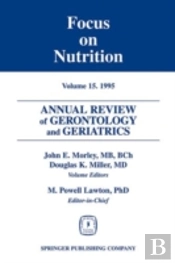 Annual Review Of Gerontology And Geriatrics