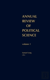 Annual Review Of Political Science, Volume 1