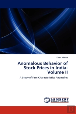 Bertrand.pt - Anomalous Behavior Of Stock Prices In India- Volume Ii