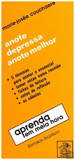 Bertrand.pt - Anote Depressa, Anote Melhor
