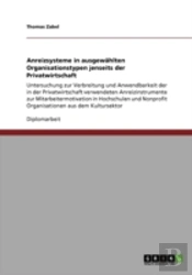Anreizsysteme In Ausgewahlten Organisationstypen Jenseits Der Privatwirtschaft