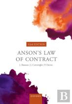 Anson'S Law Of Contract