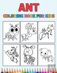 Ant Coloring Book For Kids