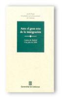 Ante El Gran Reto De La Inmigracion