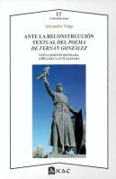 Ante La Reconstruccion Textual Del Poemade Fernan Gonzalez