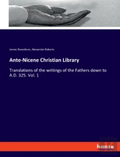 Ante-Nicene Christian Library