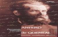 Antero de Quental - História, Socialismo, Política