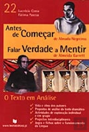 Antes de Começar de Almada Negreiros - Falar Verdade a Mentir de Almeida Garrett