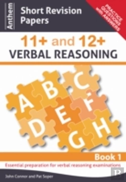 Bertrand.pt - Anthem Short Revision Papers 11+ And 12+ Verbal Reasoning Book 1