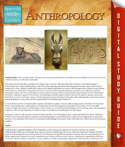 Bertrand.pt - Anthropology (Speedy Study Guides)