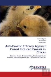 Anti-Emetic Efficacy Against Cuso4 Induced Emesis In Chicks
