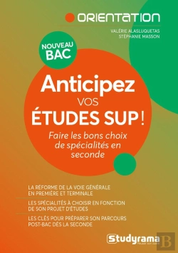 Bertrand.pt - Anticipez Vos Études Sup ! ; Faire Les Bons Choix De Spécialités En Seconde