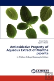 Antioxidative Property Of Aqueous Extract Of Mentha Piperita