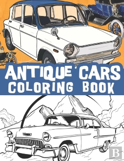 Bertrand.pt - Antique Cars Coloring Book