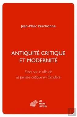 Bertrand.pt - Antiquité Critique Et Modernité ; Essai Sur Le Rôle De La Pensée Critique En Occident