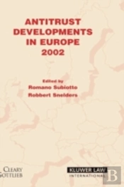 Antitrust Developments In Europe