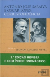 António José Saraiva e Óscar Lopes: Correspondência