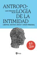 Antropologia De La Intimidad