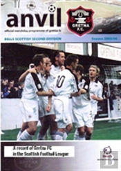 Anvil - A Record Of Gretna Fc In The Scottish Football League