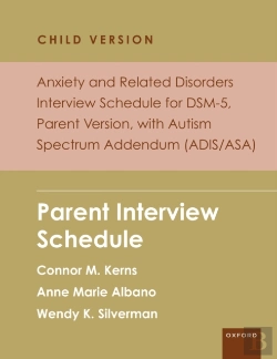 Bertrand.pt - Anxiety And Related Disorders Interview Schedule For Dsm-5, Child And Parent Version, With Autism Spectrum Addendum (Adis/Asa)
