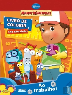 Bertrand.pt - Ao Trabalho! - Livro de Colorir com Autocolantes