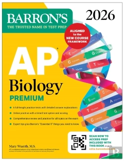 Bertrand.pt - Ap Biology Premium, 2026: Prep Book With 6 Practice Tests + Comprehensive Review + Online Practice