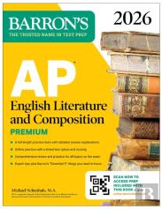 Ap English Literature And Composition Premium, 2026: Prep Book With 8 Practice Tests + Online Practice