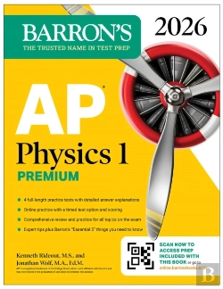 Bertrand.pt - Ap Physics 1 Premium, 2026: Prep Book With 4 Practice Tests + Comprehensive Review + Online Practice