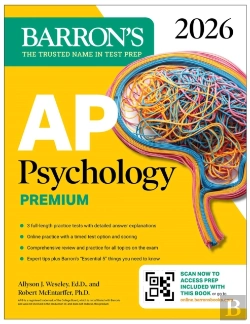Bertrand.pt - Ap Psychology Premium, 2026: Prep Book With 3 Practice Tests + Comprehensive Review + Online Practice