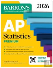 Ap Statistics Premium, 2026: Prep Book With 9 Practice Tests + Comprehensive Review + Online Practice