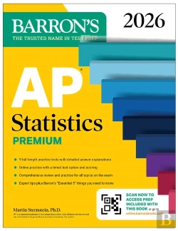 Bertrand.pt - Ap Statistics Premium, 2026: Prep Book With 9 Practice Tests + Comprehensive Review + Online Practice