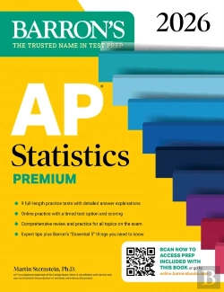 Bertrand.pt - Ap Statistics Premium, 2026: Prep Book With 9 Practice Tests + Comprehensive Review + Online Practice