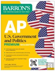 Ap U.S. Government And Politics Premium, Sixteenth Edition: Prep Book With 6 Practice Tests + Comprehensive Review + Online Practice (2026)