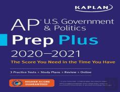 Ap U.S. Government & Politics Prep Plus 2021 & 2022