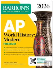 Ap World History: Modern Premium, 2026: Prep Book With 5 Practice Tests + Comprehensive Review + Online Practice
