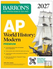 Ap World History: Modern Premium, 2027: Prep Book With 5 Practice Tests + Comprehensive Review + Online Practice