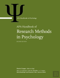 Bertrand.pt - Apa Handbook Of Research Methods In Psychology