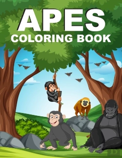 Bertrand.pt - Apes Coloring Book