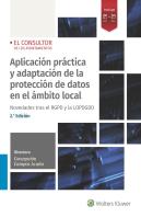 Aplicación Práctica Y Adaptación De La Protección De Datos En El Ámbito Local (2.ª Edición)