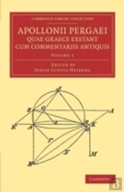 Bertrand.pt - Apollonii Pergaei Quae Graece Exstant Cum Commentariis Antiquis: Volume 1