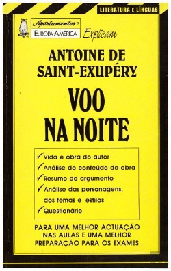 Bertrand.pt - Apontamentos Europa-América Explicam Antoine de Saint-Exupéry - Voo Na Noite - Nº 96